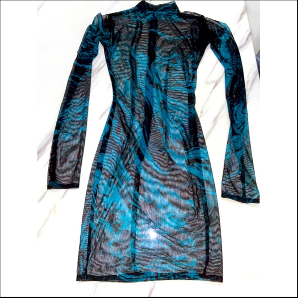 Sheer Custon Shane Justin dress only worn once